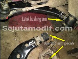 Kenali Tanda Tanda Bushing Arm Mobil Sudah Rusak dan Cara Mengatasinya