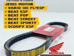 Panduan Lengkap Panduan Komponen CVT: Informasi Harga V-Belt Motor Honda Beat Asli, Spesifikasi, dan Perawatan