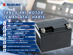 Tanda Tanda Aki Motor Sudah Tidak Bisa Dicas: Gejala, Penyebab, dan Solusinya